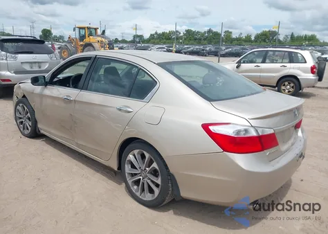 2013 Honda Accord Sport from USA, damaged, VIN 1HGCR2F57DA133535